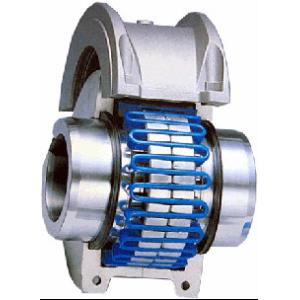 Easy Assembly Spring Loaded Coupling With Good Vibration Damping Performance