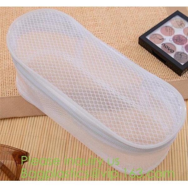 Portable Waterproof Travel Makeup Organizer Bags,Mesh Transparent Design Toiletry Bag for Women Toiletry Bag Makeup Bag
