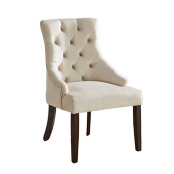 Buy Hotel Upholstered H89cm High Back Fabric Dining Chairs at wholesale prices