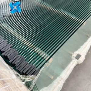 Heat Soaked Safety Glass 3mm-19mm Tempered Glass Shape Customized