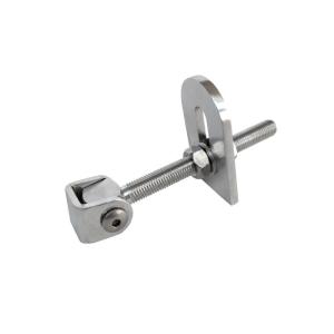 yellow galvanized out swing gate hinge with long bolt M16