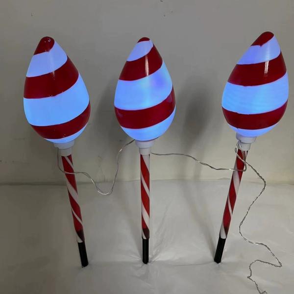 3 lighting modes - suitable for patios, gardens, etc. - can be used to plug in