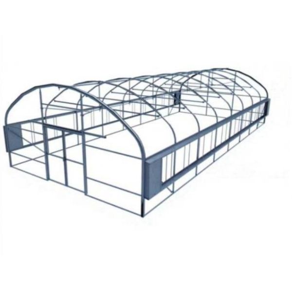 Buy Galvanized PE Film Single Span Greenhouse For Vegetables 9x30m at wholesale prices