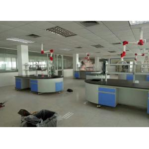 Acid / Alkali Resistant Wood Lab Furniture Phenolic / Epoxy Resin Work Top