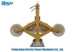 Transmission Line Stringing Tools Aluminum String Cable Pulling Pulley