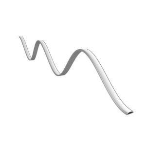 Flexible Bendable Aluminium LED Profile , Extrusion Surface Mount LED Channel