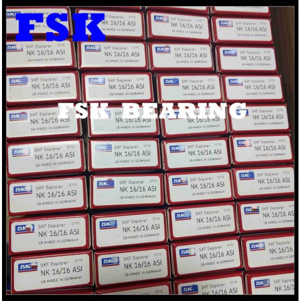 NK20 / 20 , NK30 / 20 , NK16/16 ASI Needle Roller Bearings Solid Collar