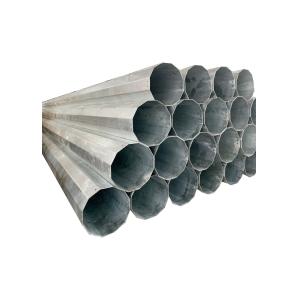 60ft 4.5mm Thick Dodecagonal Electrical Power Pole Hot Dip Galvanized steel pole