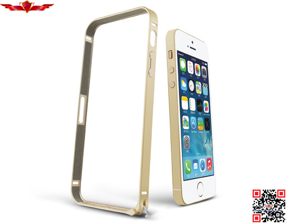 Unique Design Dirtproof/Scratchproof Durable Aluminum Bumper For Iphone 5 5S High Quality