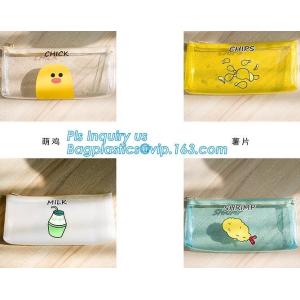 promotion zipper pencil bag, Waterproof and shockpfoof Triangular pencil bag