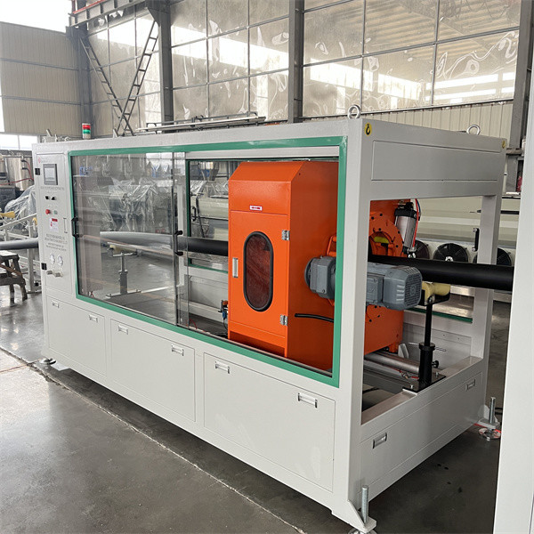 Industrial HDPE Extrusion Line , Plastic Pipe Extruder Machine