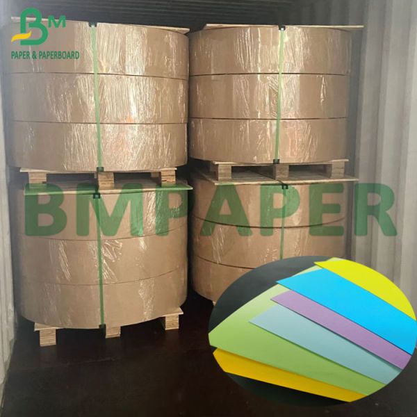90g 110g Different Colors Available Colored Paper Bristol Packing Kraft Paper (6)
