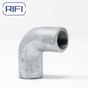 20mm 25mm Galvanised Conduit Elbow Solid 90 Degree Pipe Bend