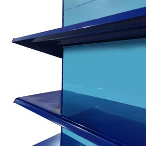 Stable Structure Grocery Shelf Racking For Different Customer Sizes And Colour