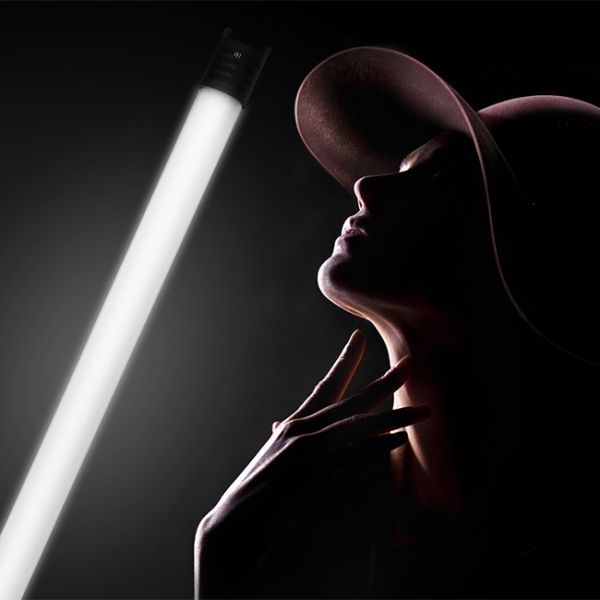 40W Dimmable Warm White LED Tube Light Yidoblo Battery LED Photography Lights