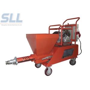 Small agitator noise diesel transport engine plastering machine