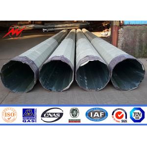 Electric Lattice Masts Steel Power Transmission Poles Galvanized Wind Proof