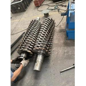 Less Dust Scrap Dual Shaft Single Motor Shredder for Customized Discharge