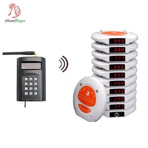 S910+C910 new wireless queue pager system for cafeteria