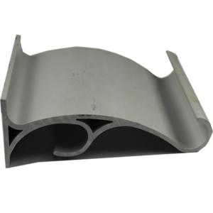 OEM Machined Aluminium Profiles Grey Anodized Custom Machined Parts
