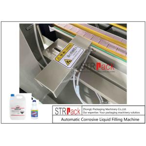 Full Automatic Harpic Filling Machine 4000B / H Toilet Cleaner