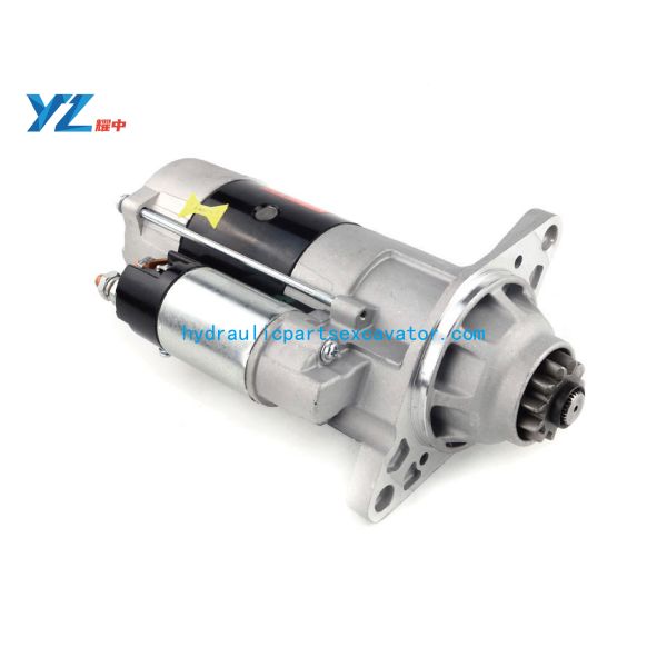 Buy 6UZ1 Excavator Starting Motor 24V 5.5KW 11T 1-81100-432-0 M9T61871 For SH460 SH480-5 EX460 at wholesale prices