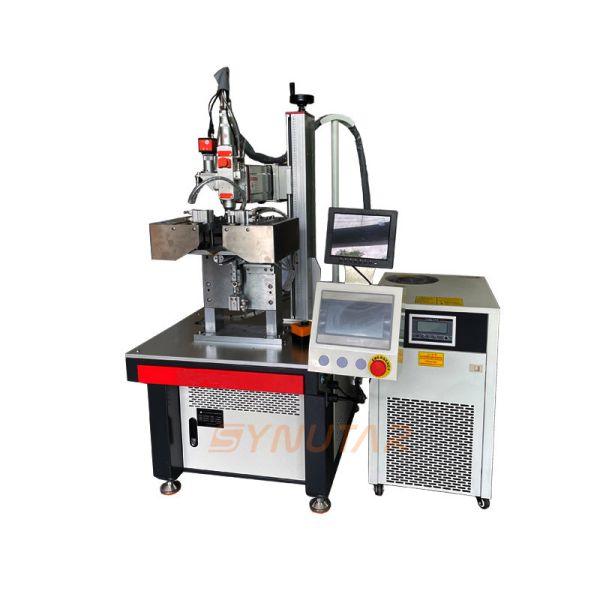 Buy 380V / 50H Automatic Fiber Laser Welding Equipment Water Cooling System at wholesale prices