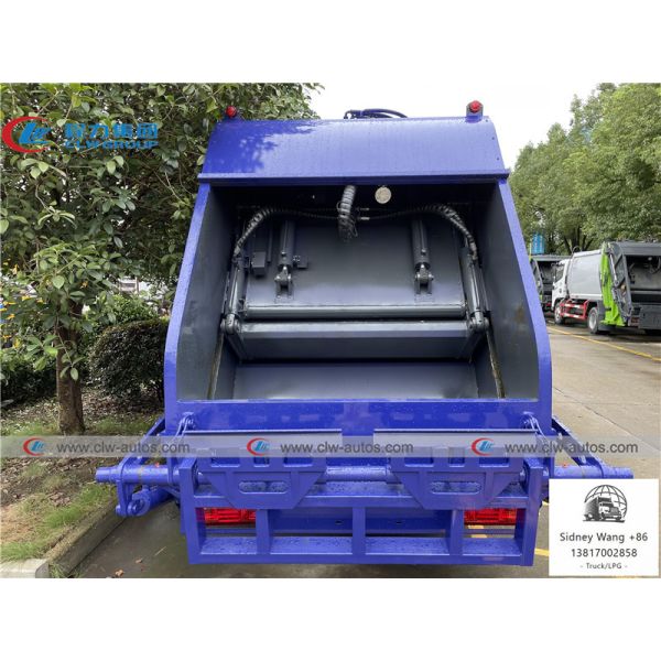 Dongfeng Duolica 4x2 6000L Rear Load Garbage Compactor Truck