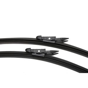 Soft Rubber Car Wiper Blades , Multi Functional Car Windshield Wipers