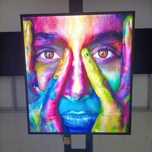 Quality 33&quot; 33.2&quot; inch Square LCD digital signage display video NFT photo frame 1:1 ratio 1920*1920 resolution for sale