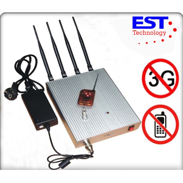 High Powered Cell Phone Signal Jammer , Cell Phone Signal Blocker