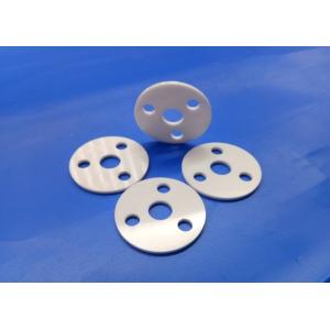 Refractory Heat Resistant Zirconia Ceramic Parts Solenoid Spacer , Custom