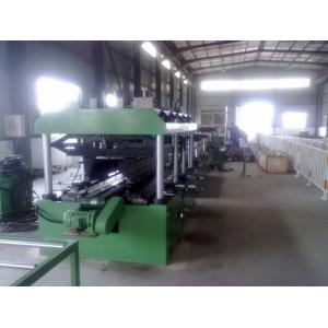 Noise Barrier Wall Cold Roll Forming Machine 50KW , Aluminum Roll Forming
