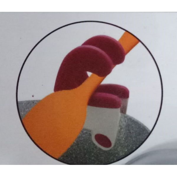 FBTZ102802 PP+silicone material pot side clip for holding spoon