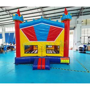 EN14960 Super Hero Inflatable Castle Bounce House For Advertisement