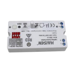 Motion Sensor Push On Off Switch 4 DIP Detection 50% 100% For Ceiling / Panel