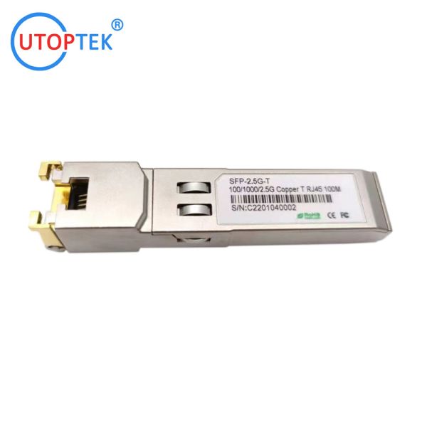SFP-2.5G-T Copper RJ45 2.5G SFP modules 100m best price made in china compatible cisco GLC-T
