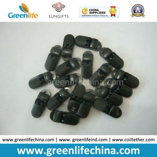 Buy Plastic Black Small Popular 32mm Alligator Lid Badge Clips at wholesale prices
