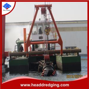 Sand Dredging Cutter Suction Dredger Depth 20m For Sea