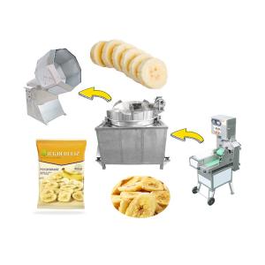 200kg one hour semi-automatic banana chips production line small plantain chips