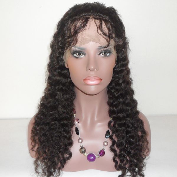 Buy Unprocessed Tangle Free Human Hair Wholesale/100 Brazilian Virgin Hair Full Lace Wigs at wholesale prices