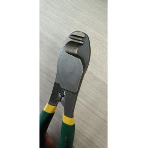 Cable shears, high carbon steel, PVC handle, clamp taste should be quenched, (6