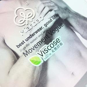 Clear Window Retail Men's Underwear Packaging Box with Custom Logo and Eco
