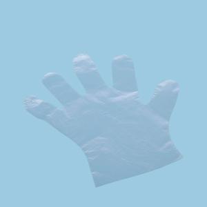 China PE Thickening Custom Transparent Plastic Film Disposable Gloves on sale