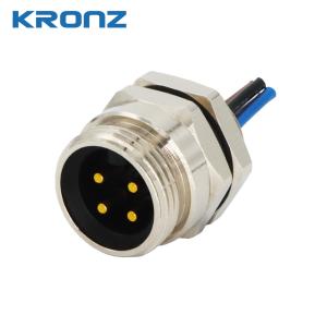 Quality 7/8'' Connector For Power Applications 9A Rated Current Thread 7/8-16UN Circular Connectors for sale