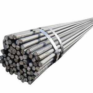 Quality Non-Alloy Deformed Steel Rebar 8M CIF Length Term for sale