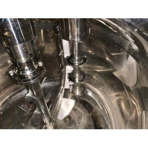 Mechanical 1800PCS/H Vacuum Emulsifying Mixer Homogenizer Mixing Machine