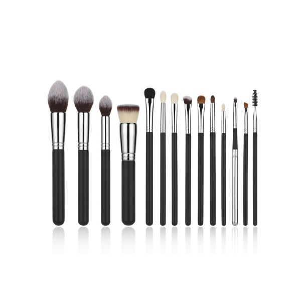 Buy 14 Pieces Basic Professional Makeup Brushes Collection Set With Private Label at wholesale prices