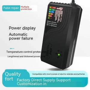 90W Output Power Multi Function E Bike Charger for Supply 60v20ah 72v20ah Lead