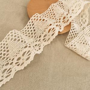 new design lace fabric for curtain garment accessories flower eyelet embroidery